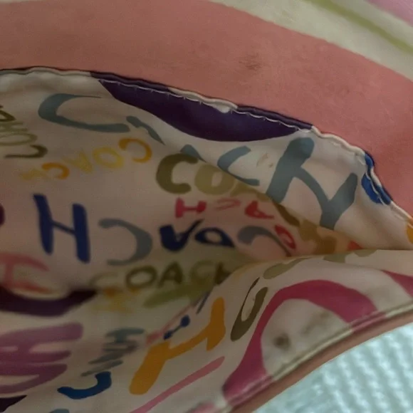 Coach Crossbody & Wristlet Just Needs Cleaning .No tears, holes - Picture 6 of 9